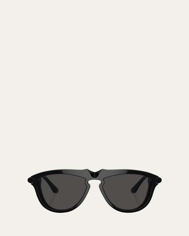 BE4417U Keyhole Acetate & Plastic Aviator Sunglasses